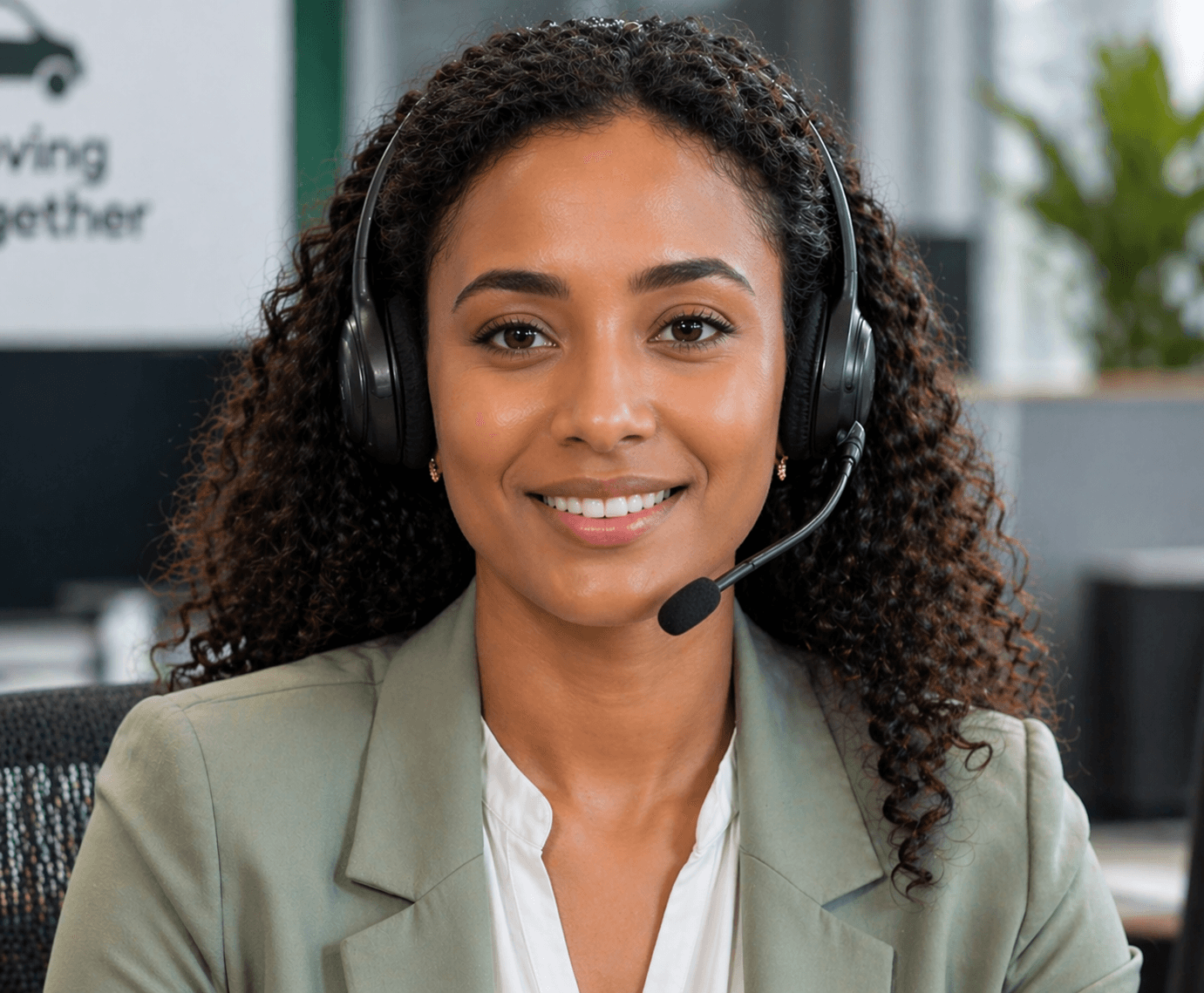A caller navigating a bank phone menu