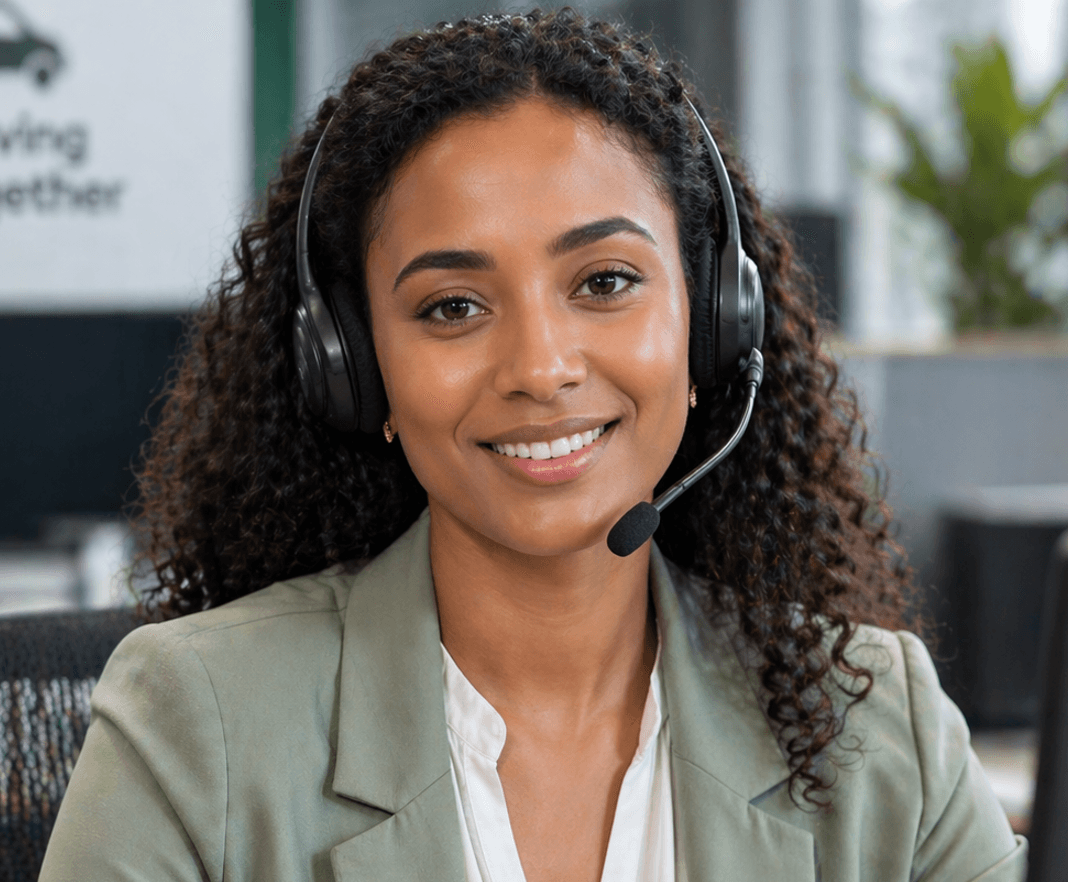 A Lucy AI voice agent answering an inbound support call